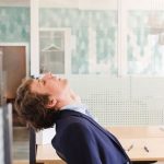 快感に浸る男